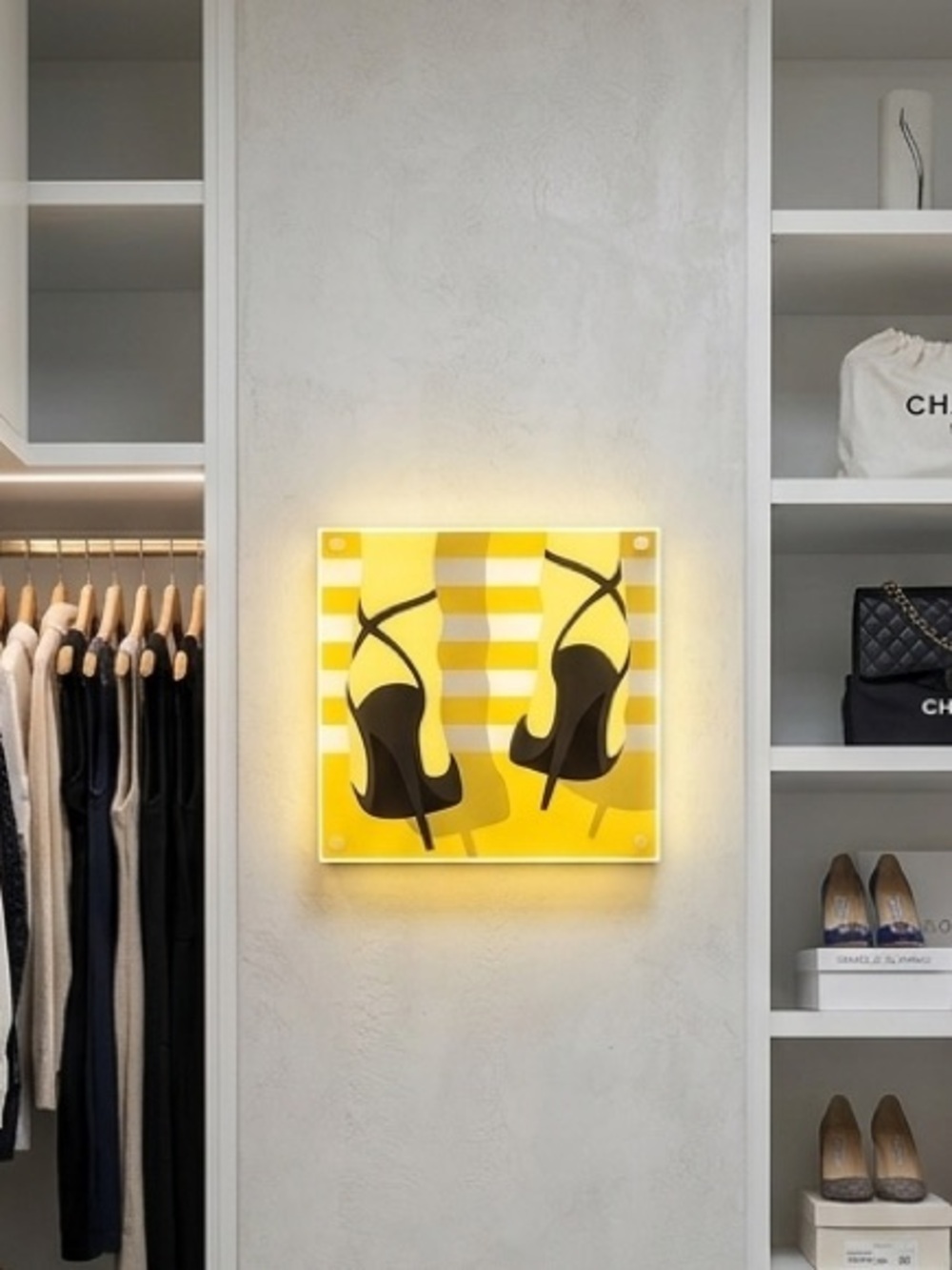 ArtBox New York Peter Stanick "Heels" Light Box Accent Lamp Pop Art Yayo Designs